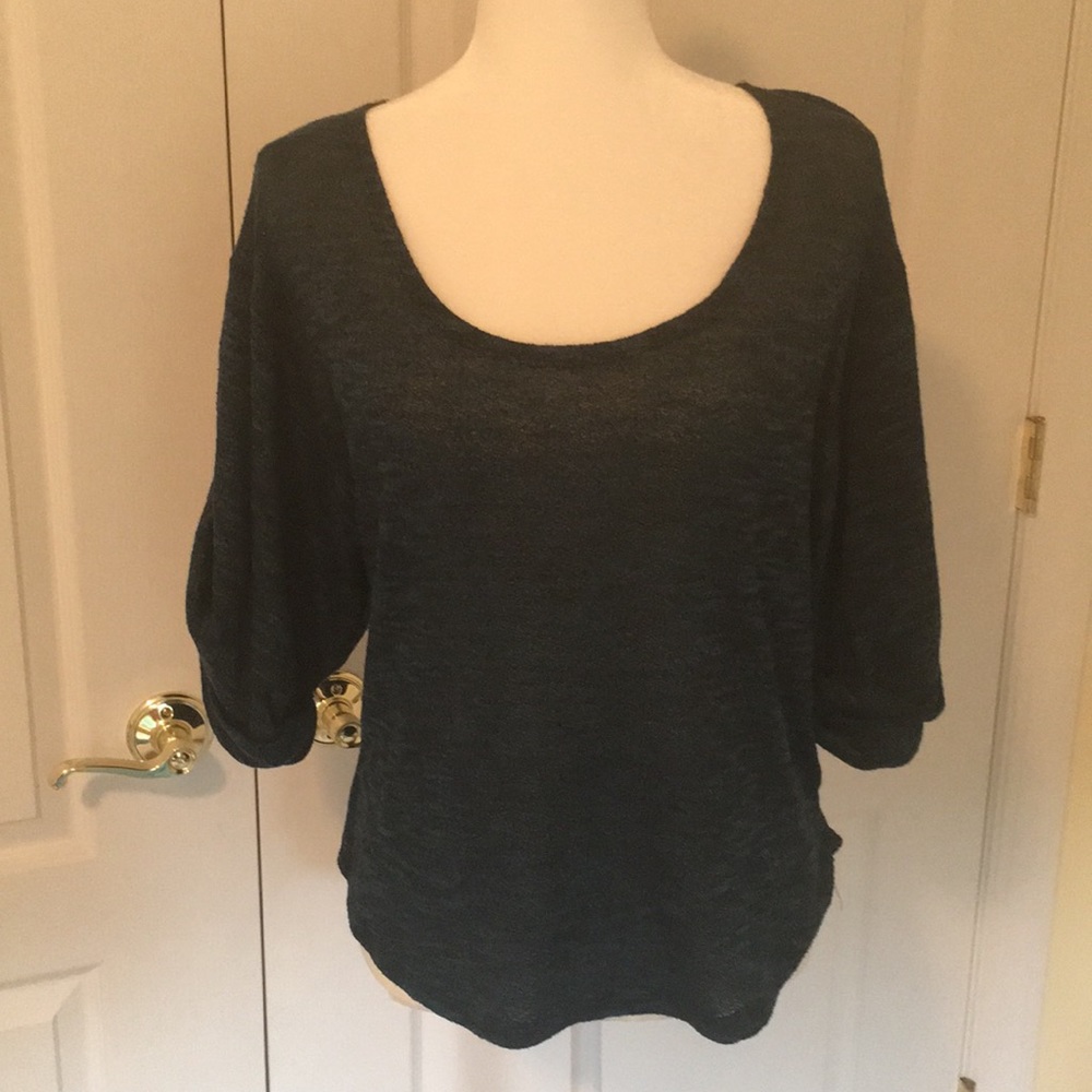 Free People Knit Slouchy Tee